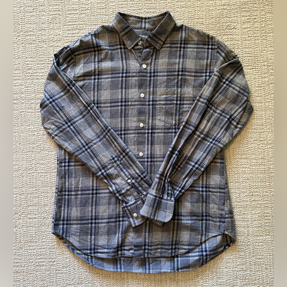 Bonobos Slim Fit Flannel | Size L